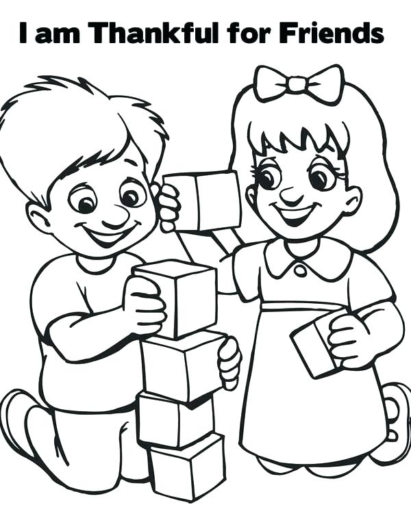 I Am Thankful For Coloring Pages Friendship Coloring Pages Packed 600x776 I Am Thankful For Coloring Pages Friendship Coloring Pages Packed