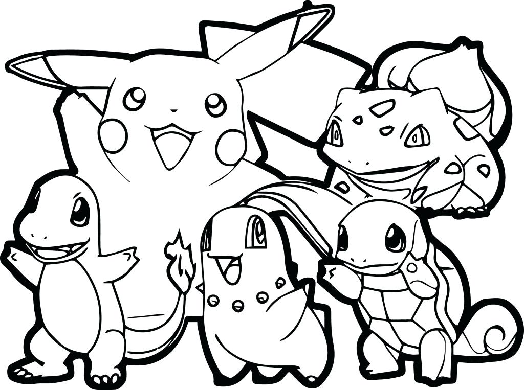 1024x763 Draw All Coloring Pages On Online To Download Cartoons Pokemon