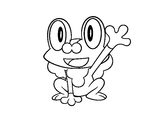 600x470 Froakie Pokemon Coloring Pages Pokemon Pokemon
