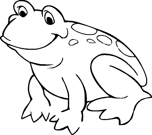600x532 Frog Coloring Best Frog Coloring Pages For Kids Book Ideas 834