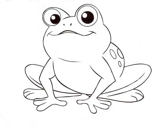 700x547 Frog Coloring Pages 7