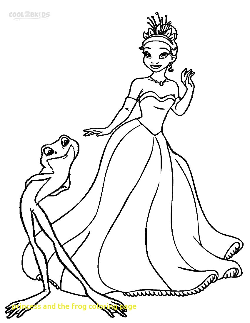 850x1100 Princess And The Frog Coloring Pages