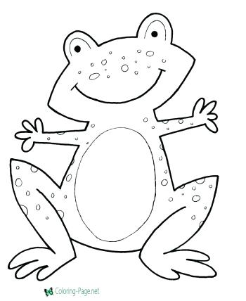 Tree Frog Coloring Pages To Print Frog Coloring Book Green Frog 350x428 Tree Frog Coloring Pages To Print Frog Coloring Book Green Frog
