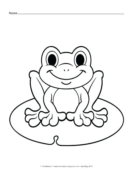 Frog Coloring Pages Free 460x597 Frog Coloring Pages Free