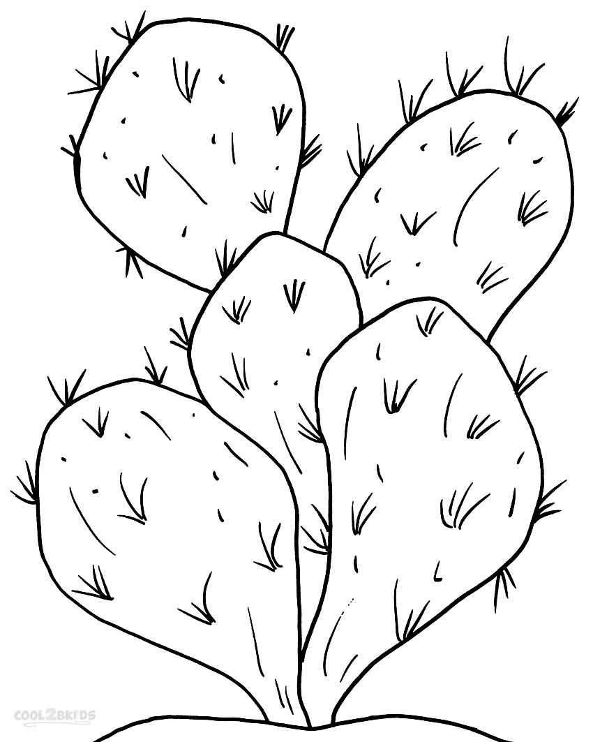 850x1063 Profitable Cactus Coloring Sheet Printable Pages For Kids