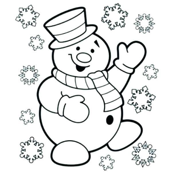 Frosty The Snowman Christmas Coloring Pages at GetColorings.com | Free ...