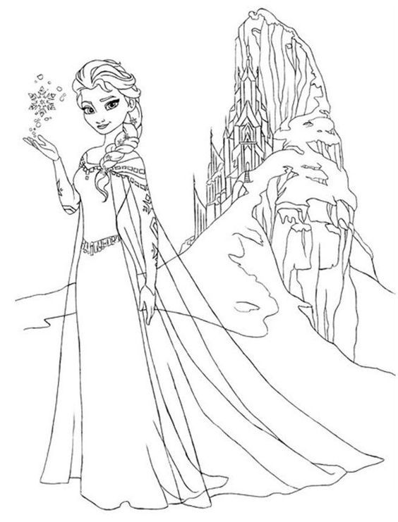 Frozen Coloring Pages Elsa Face 2 Coloring Pages 564x741 Frozen Coloring Pages Elsa Face 2 Coloring Pages