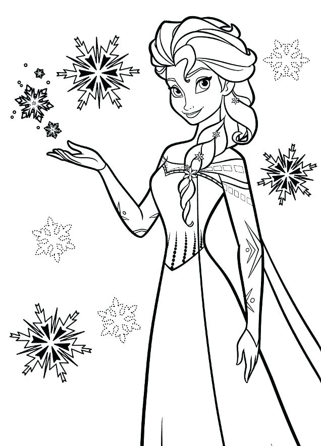 636x885 Anna Elsa Rapunzel Coloring Pages Icontent