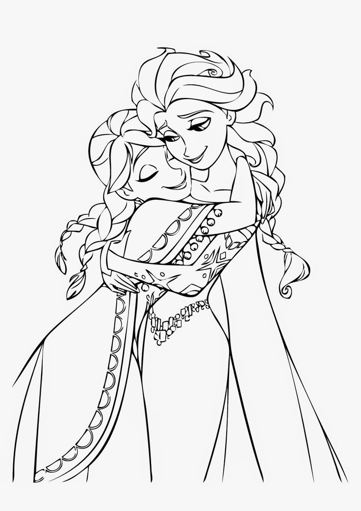 736x1041 54 Best Of Free Printable Coloring Pages Of Elsa From Frozen
