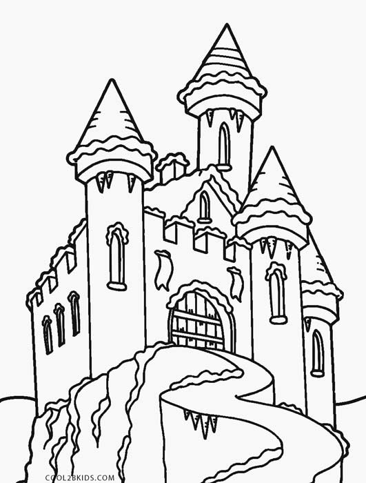 531x700 Printable Castle Coloring Pages For Kids Cool2bkids