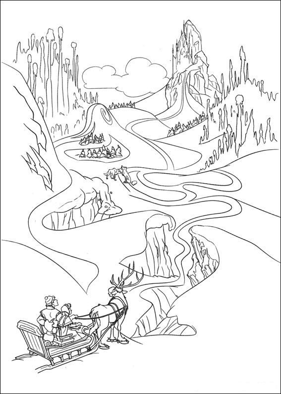 567x794 Coloring Page Frozen
