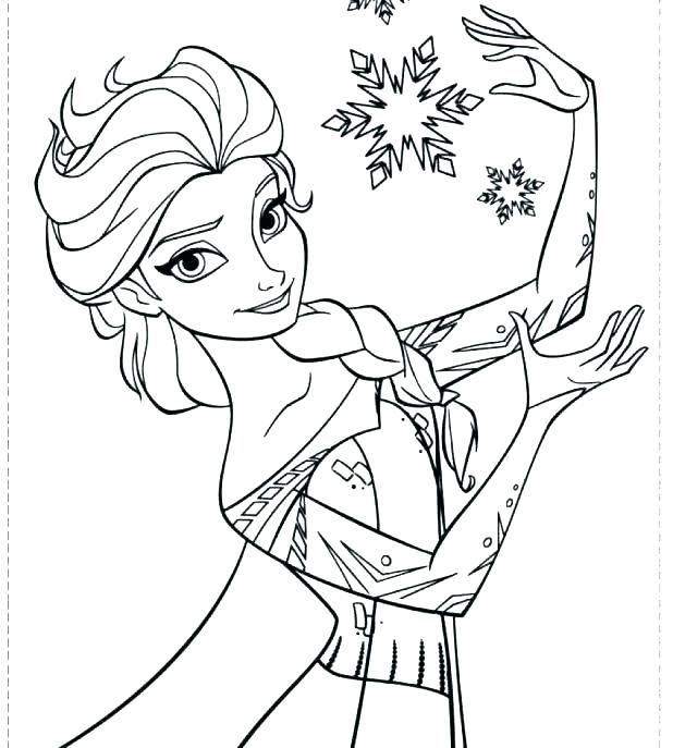 Free Frozen Printable Coloring Pages 618x687 Free Frozen Printable Coloring Pages
