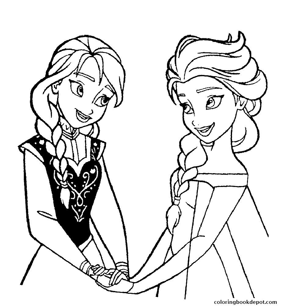 940x1000 Raskraska Elza Elsa Frozen Coloring Pages
