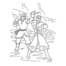 230x230 50 Beautiful Frozen Coloring Pages For Your Little Princess