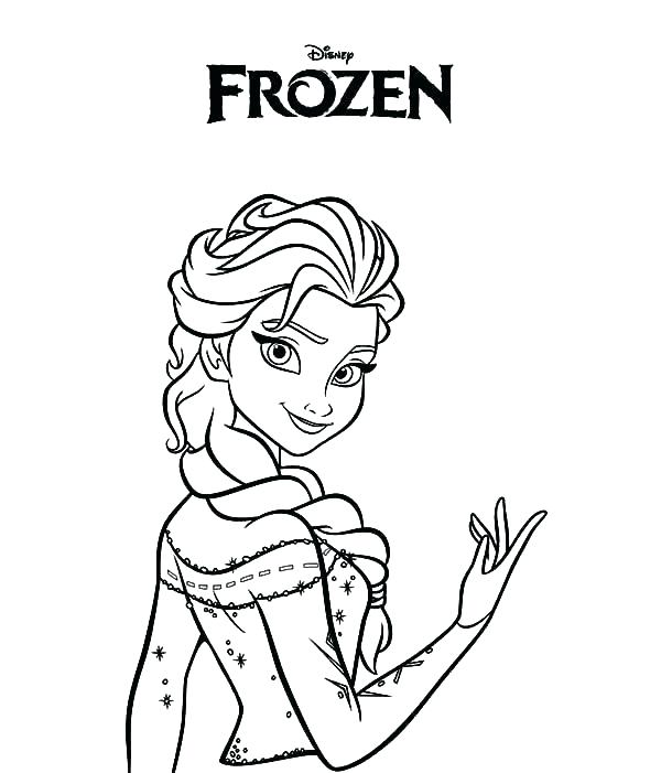 Frozen Coloring Pages Elsa Face at GetColorings.com | Free printable ...