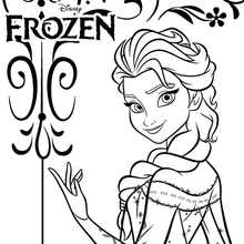 Frozen Coloring Pages 220x220 Frozen Coloring Pages