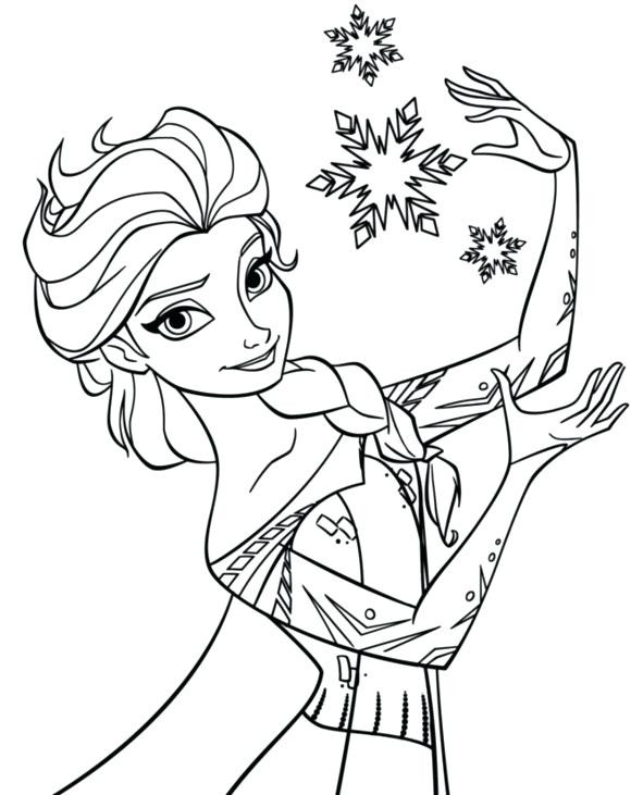 Frozen Coloring Pages Pdf 580x731 Frozen Coloring Pages Pdf