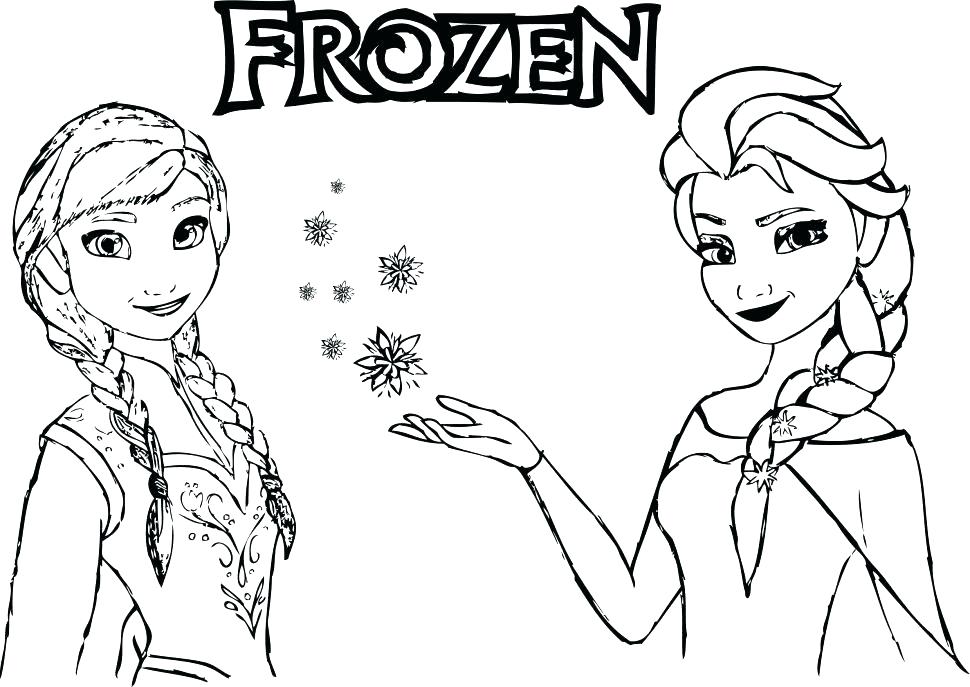 Frozen Coloring Pages Pdf 970x687 Frozen Coloring Pages Pdf