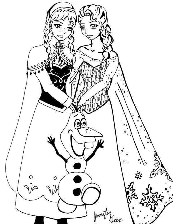600x777 Frozen Coloring Pages Printable Free Free Coloring Pages For Kids