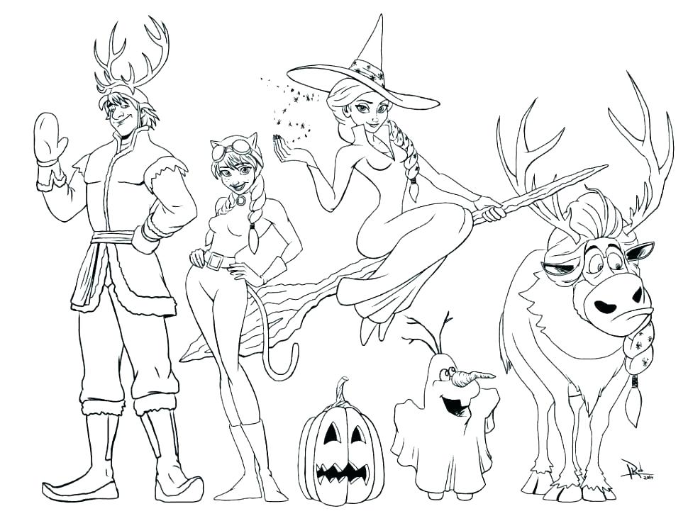 970x728 Coloring Pages To Print Frozen