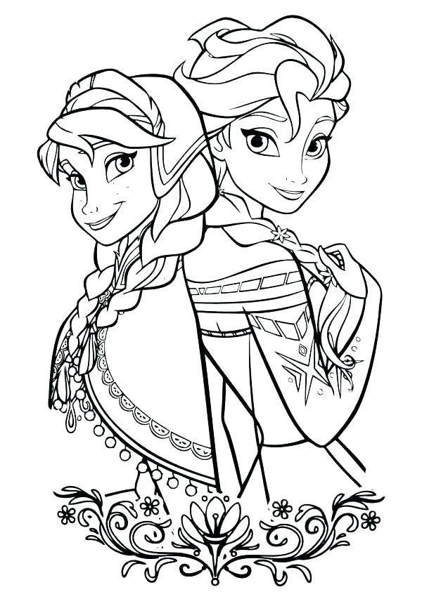 600x853 Pictures Of Frozen To Color