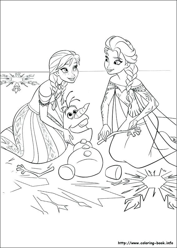 567x794 Frozen Coloring Pages Coloring Frozen Coloring Pages In Top Frozen