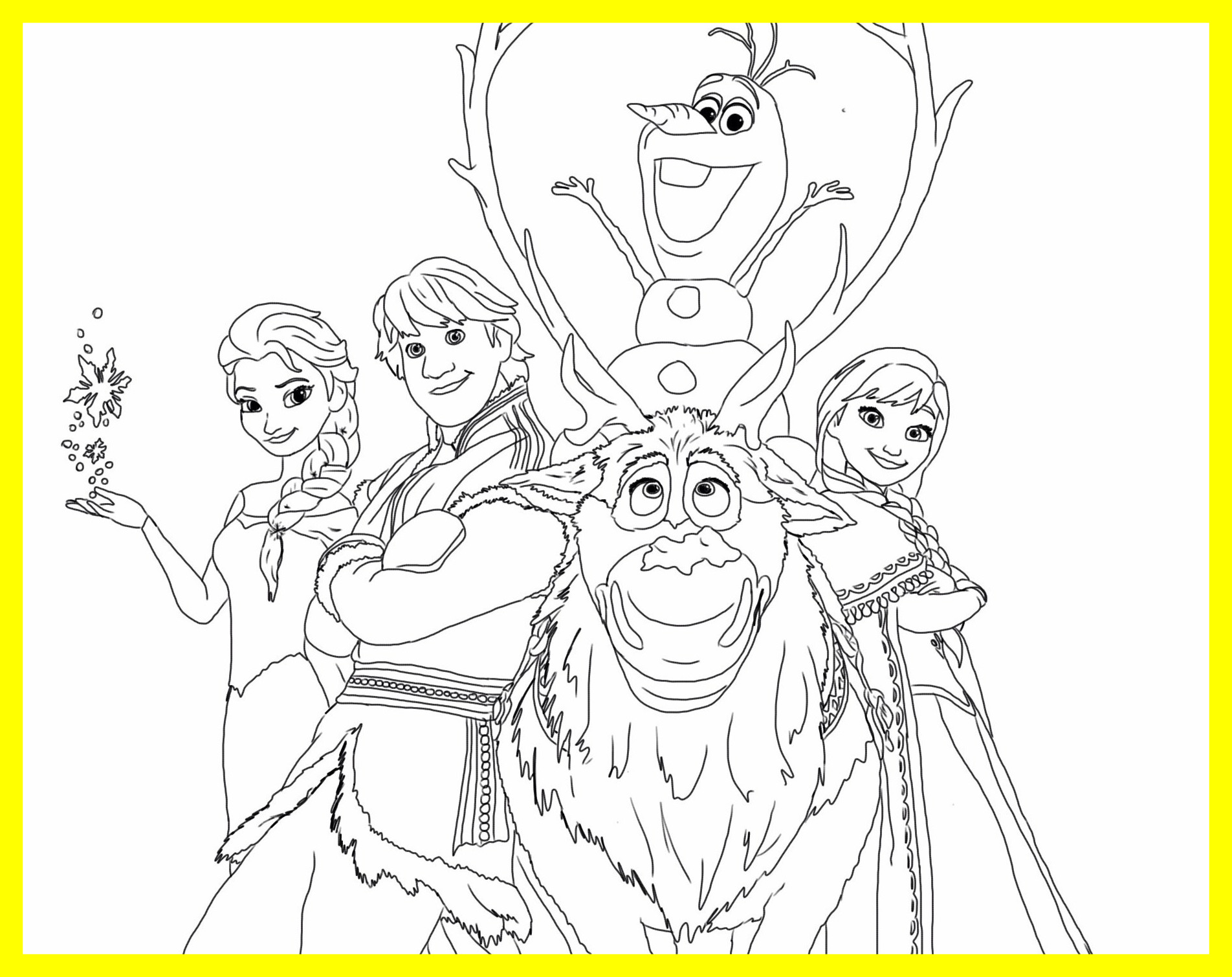 Frozen Fever Coloring Pages at GetColorings.com | Free printable ...