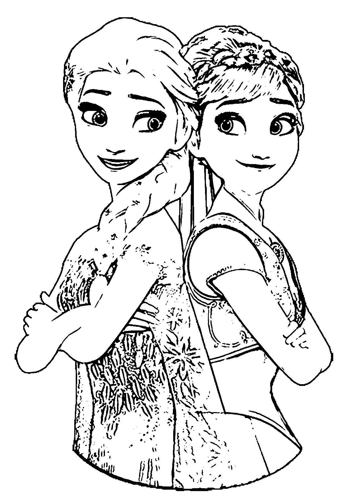 1203x1747 Frozen Fever Elsa Coloring Pagesfrozen Fever Coloring Pages Elsa