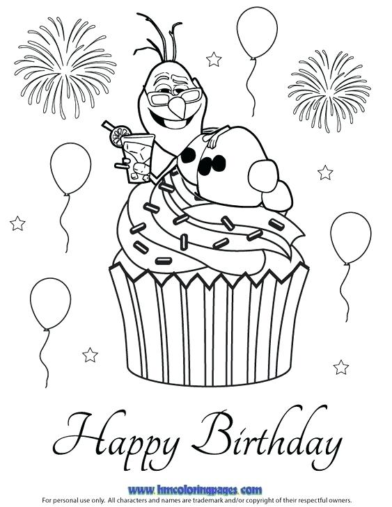 Happy Birthday Coloring Pages Disney Happy Birthday Color Pages 563x729 Happy Birthday Coloring Pages Disney Happy Birthday Color Pages