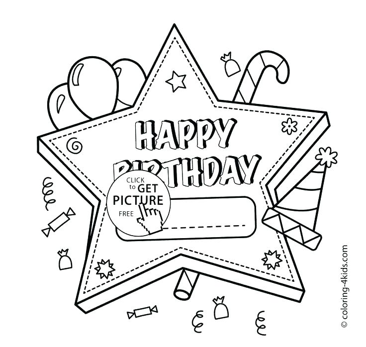 Birthday Card Coloring Pages Birthday Coloring Pages For Mom Card 736x698 Birthday Card Coloring Pages Birthday Coloring Pages For Mom Card