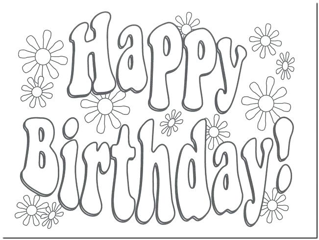 Birthday Cards Coloring Pages Happy Birthday Coloring Pages 651x491 Birthday Cards Coloring Pages Happy Birthday Coloring Pages