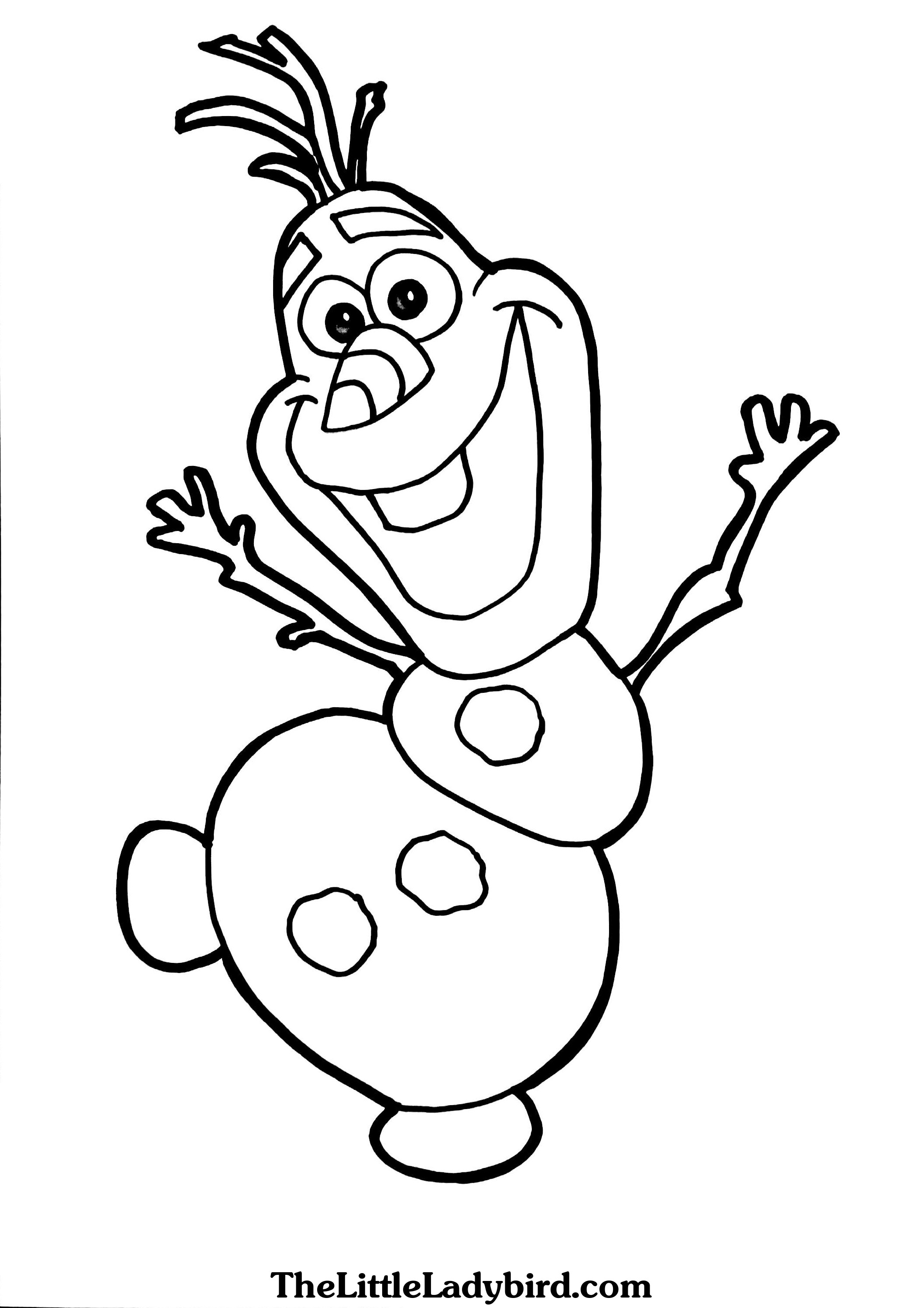 2118x2998 Bold Idea Olaf Coloring Pages In Summer Big Of The Snowman Frozen