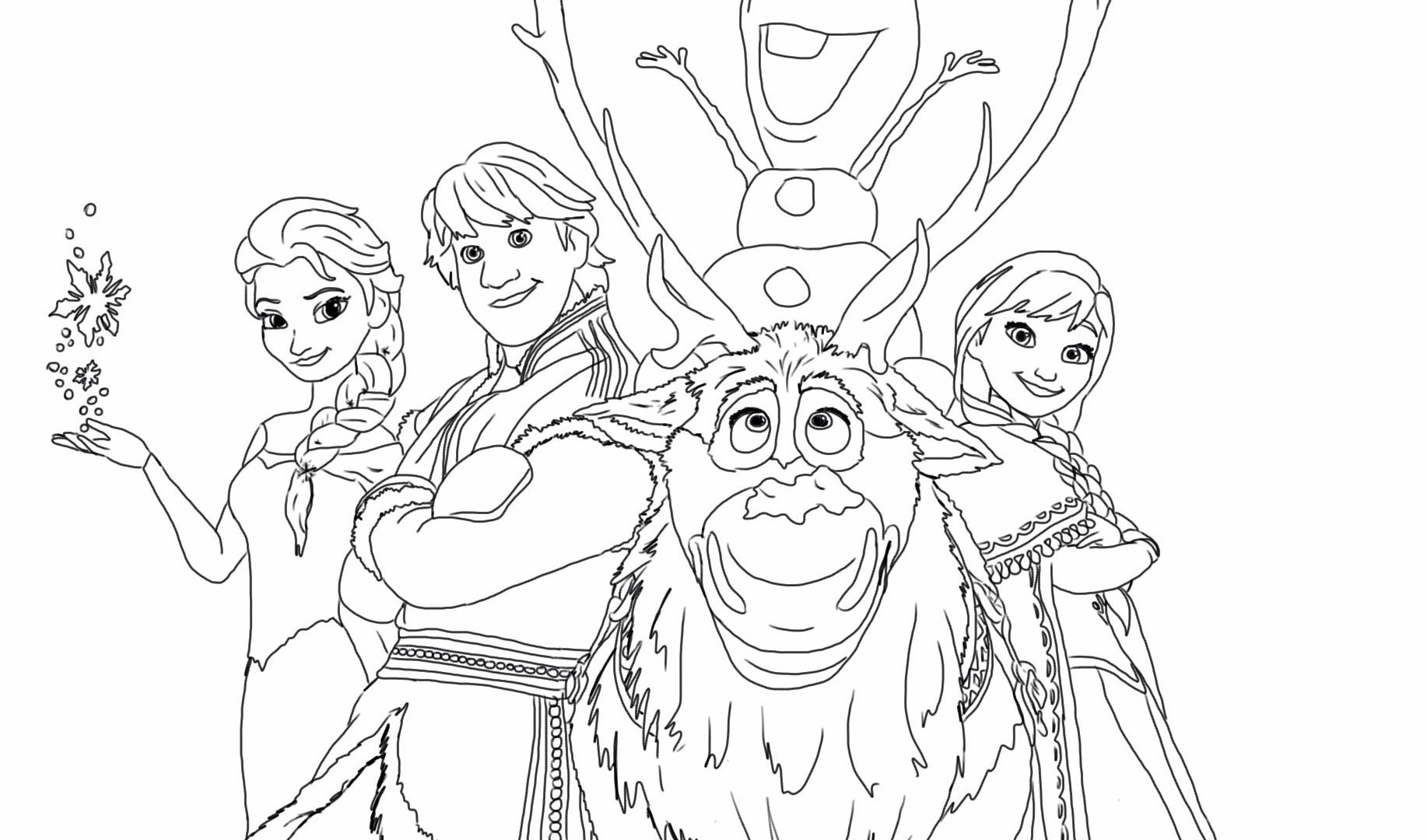 The Frozen Coloring Pages Fresh Frozen Printable Coloring Pages 1834x1080 The Frozen Coloring Pages Fresh Frozen Printable Coloring Pages