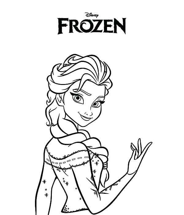 Frozen Coloring Book Pages 600x701 Frozen Coloring Book Pages