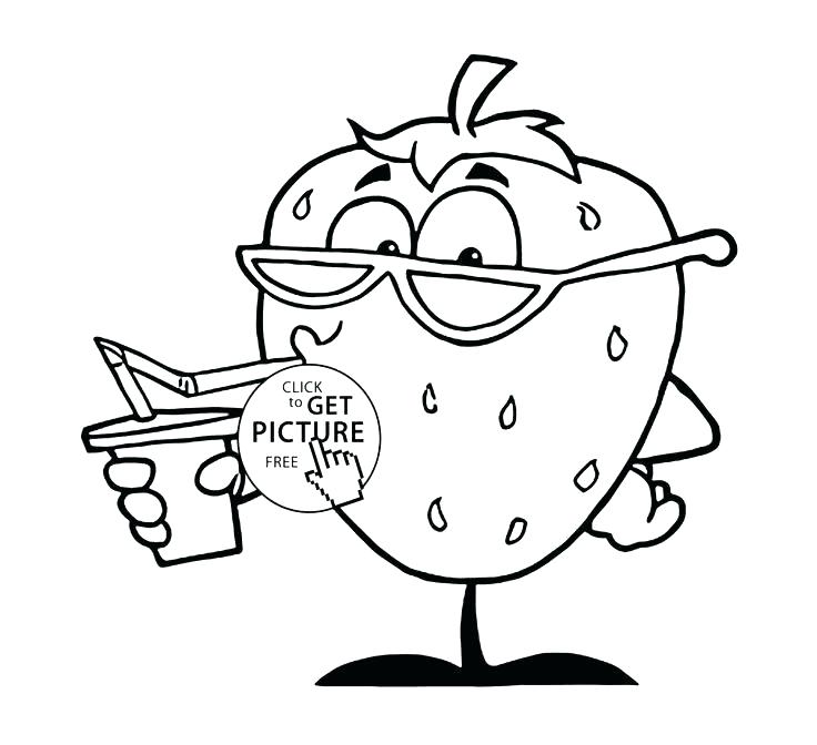 736x672 Fruit Basket Coloring Pages Fruits Coloring Pages As Well As Funny