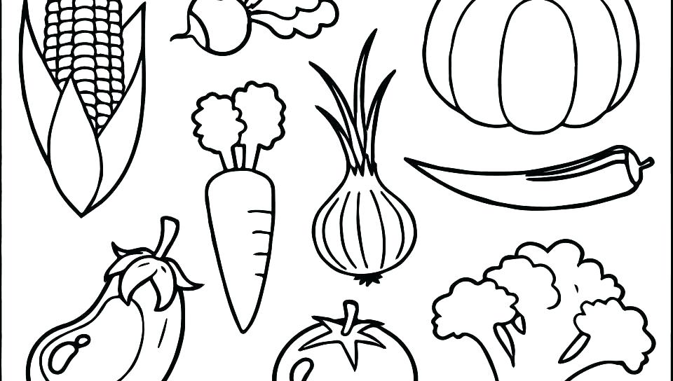 Fruits And Vegetables Coloring Pages Print Fruit And Vegetable 960x544 Fruits And Vegetables Coloring Pages Print Fruit And Vegetable