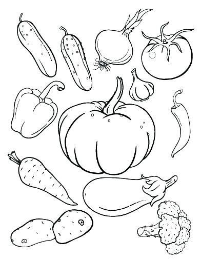 Fruit And Vegetable Coloring Pages Vegetable Coloring Pages Fruit 392x507 Fruit And Vegetable Coloring Pages Vegetable Coloring Pages Fruit