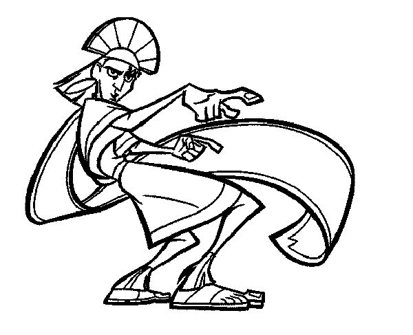 Frying Pan Coloring Page