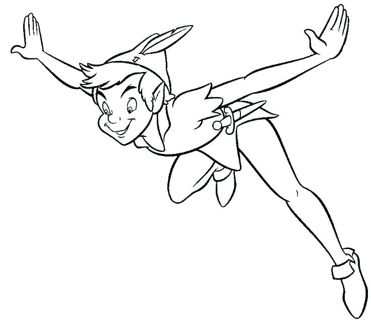 Pan Coloring Page Peter Pan Mermaid Coloring Pages 736x642 Pan Coloring Page Peter Pan Mermaid Coloring Pages