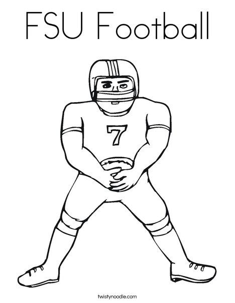 Fsu Football Coloring Page 468x605 Fsu Football Coloring Page
