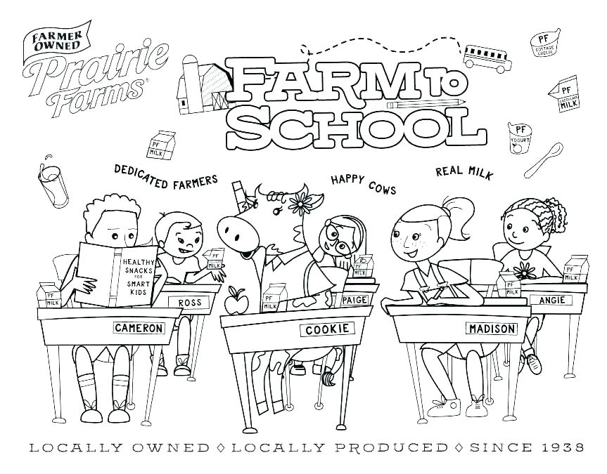 863x675 School House Coloring Pages