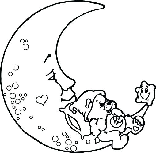 Full Moon Coloring Pages at GetColorings.com | Free printable colorings ...