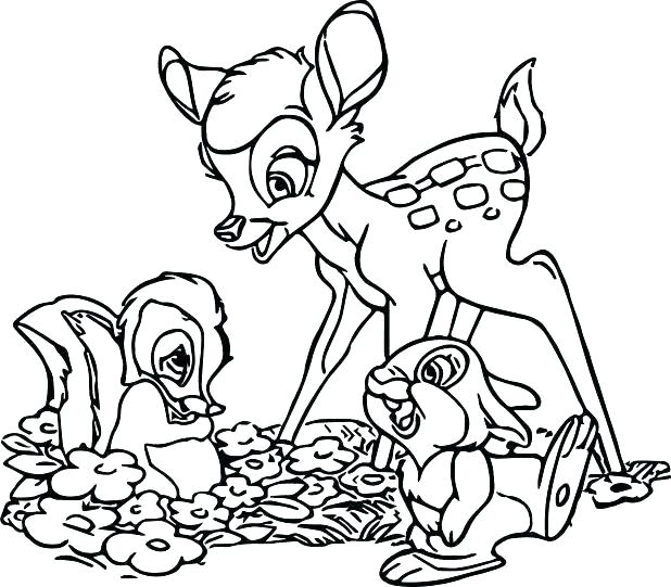 Bambi Coloring Page Coloring Pages Beautiful Coloring Pages Print 618x541 Bambi Coloring Page Coloring Pages Beautiful Coloring Pages Print
