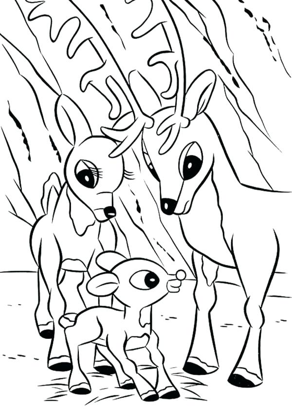 Reindeer Coloring Page Reindeer To Color Unique Coloring Pages 600x840 Reindeer Coloring Page Reindeer To Color Unique Coloring Pages