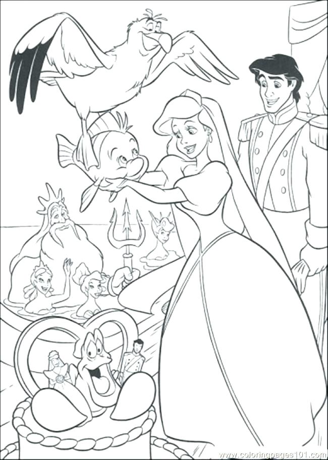 Ariel Coloring Page 650x912 Ariel Coloring Page