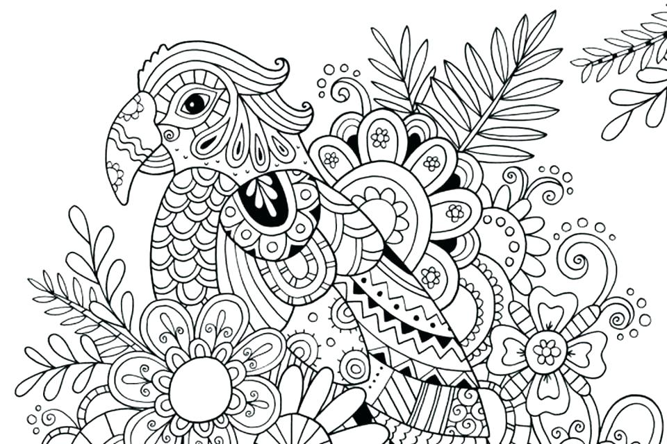 960x640 Full Page Coloring Sheets For Adults