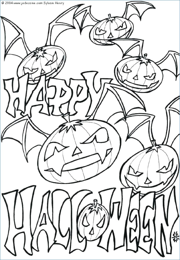621x900 Haunted House Coloring Page Halloween Coloring Page