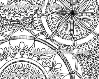 Mini Mandalas Printable Adult Coloring Book 340x270 Mini Mandalas Printable Adult Coloring Book