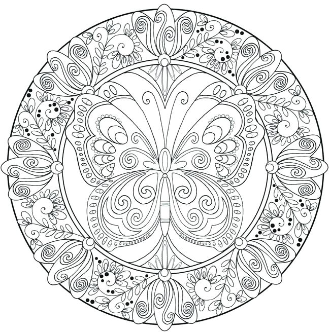 Full Page Mandala Coloring Pages at GetColorings.com ...