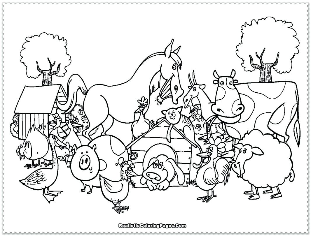 Farm Tractor Printable Coloring Pages Cool Pictures Of Animals 1066x810 Farm Tractor Printable Coloring Pages Cool Pictures Of Animals